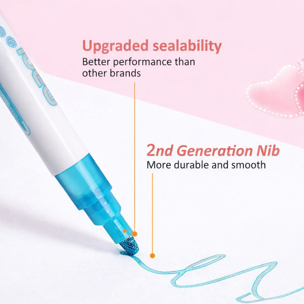 Outline Magic Markers | 12 Color Set